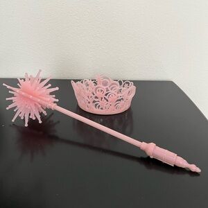 Child’s Wicked Galinda Pink Princess Crown and Wand Set